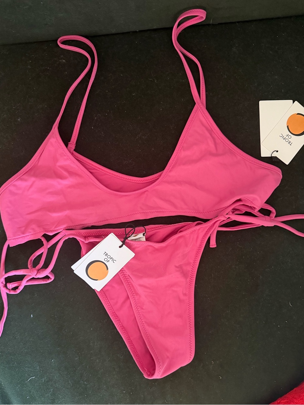 Tropic of C Pink Bikini Set